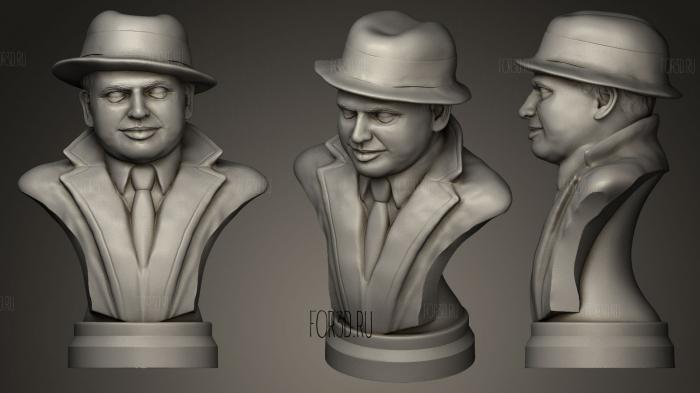 Al Capone stl model for CNC